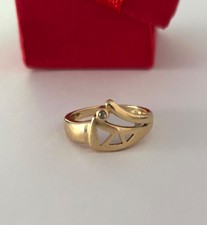 Damen ring gelbgold gebraucht kaufen  Mainz
