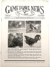 Game fowl news for sale  Eugene