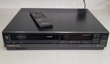 Gravador de cassete videocassete Mitsubishi HS-337UR 4 cabeças com controle remoto testado e funciona! comprar usado  Enviando para Brazil