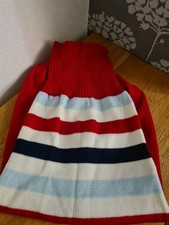 Striped knit dog for sale  BURNLEY