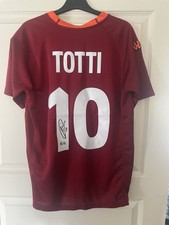 Francesco totti signed for sale  LEICESTER