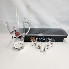 Bacardi rum barware for sale  Fox Lake