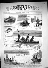 Old 1878 fishing for sale  UK