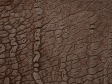Brown patterned leather for sale  UK