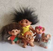 Lote Muñecas Troll Dam y Rauls Happy Gang segunda mano  Embacar hacia Mexico