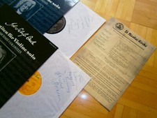 Abs MINT! 2x Signed LP +Concert Flyer-Violin Solo MICHAEL GOLDSTEIN Bach Sonatas comprar usado  Enviando para Brazil