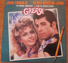 TRILHA SONORA GRAXA ASSINADA X5 VINIL LP JOHN TRAVOLTA FRANKIE VALLI AVALON SHANANA comprar usado  Enviando para Brazil