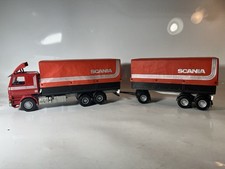 Caminhão modelo vintage EMEK Scania 143H cabine e reboque 1992/93, usado comprar usado Caminhão modelo vintage EMEK Scania 143H cabine e reboque 1992/93, usado comprar usado  Enviando para Brazil