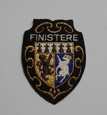 Finistère embroidered patch d'occasion  Expédié en Belgium