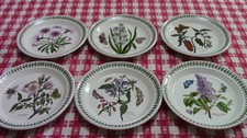 Używany, Portmeirion Ogród botaniczny Talerze boczne 21,5cm (8,5") Zestaw 6 szt. wszystkie różne na sprzedaż  Wysyłka do Poland