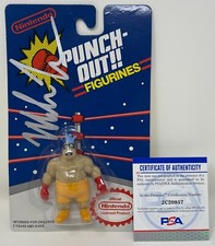 Usado, Boneco assinado por Mike Tyson King Hippo PUNCH OUT Nintendo 1989 aplausos PSA/DNA CERTIFICADO DE AUTENTICIDADE comprar usado  Enviando para Brazil