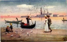 Używany, CPA AK VENEZIA Gondola WŁOCHY (495816) na sprzedaż  Wysyłka do Poland