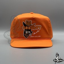 Usado, Boné Good Boy Hats Hooters Western Hat Vintage Retrô Laranja Caminhoneiro Corda Snapback comprar usado  Enviando para Brazil