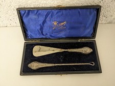 Pair antique sterling for sale Pair antique sterling for sale  THETFORD