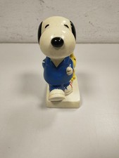 Salvadanaio ceramica snoopy usato  Ferrara