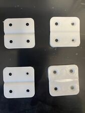 Plastic hinges 4cm for sale  MIRFIELD