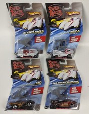 2007 Hot Wheels Speed Racer Mach 5 & 6 & GRX & Snake Oiler cartão embalado  comprar usado  Enviando para Brazil