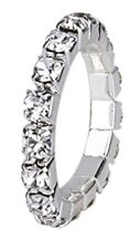Silver tone diamonte for sale  SANDWICH
