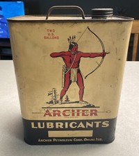 Vintage archer lubricants for sale  Blue Earth