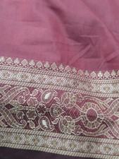Burgundy saree for sale  LEEDS