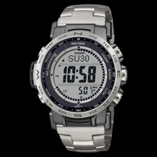Casio PRW-35TLD-7JF Pro Trek relógio de quartzo masculino mostrador prateado digital do Japão comprar usado  Enviando para Brazil