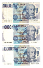 Banconote 10000 lire usato  Italia