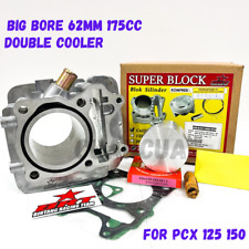 Usado, Kit de cilindros e gaxeta Honda PCX 125 150 refrigerador duplo furo grande 62mm 175cc comprar usado  Enviando para Brazil