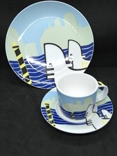 Xícara, pires e prato de porcelana fina Studio Nova ao redor do mundo Veneza comprar usado  Enviando para Brazil