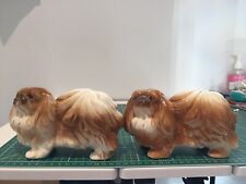 Porcelain pekinese dogs for sale  CAERPHILLY