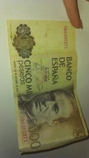 Spagna banconota 5000 usato  Gela