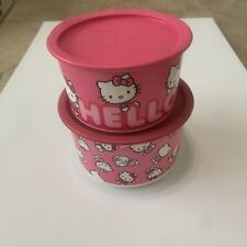 Tupperware hello kitty d'occasion  Expédié en Belgium