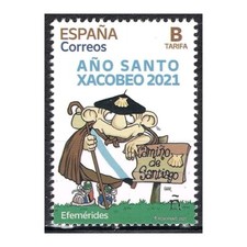 C0342# España 2021 [SLL] Año Santo Compostelano (MNH) comprar usado  Enviando para Brazil