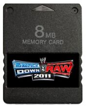 WWE Smackdown! Cartão de memória vs Raw 2011 PlayStation 2 PS2 30 CAWs desbloqueado salvar comprar usado WWE Smackdown! Cartão de memória vs Raw 2011 PlayStation 2 PS2 30 CAWs desbloqueado salvar comprar usado  Enviando para Brazil