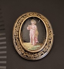 Ancienne broche miniature d'occasion  Saint-Cloud