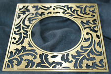 Brass embossing template for sale  CHARD