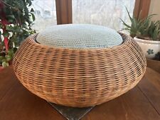 Vintage boho wicker for sale  Batavia