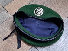 Béret vert militaire d'occasion  Cossé-le-Vivien
