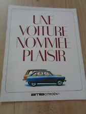 Citroen ami8 catalogue d'occasion  Vesoul