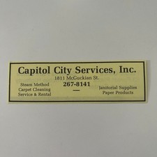 Capitol city services for sale  Hinckley