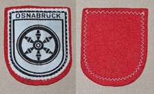 Rucksack aufnäher andenken gebraucht kaufen  Schönheide