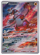 Groudon illustrazione rara usato  Roma