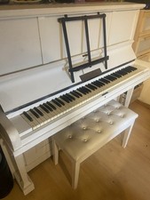 Challen upright white for sale  COALVILLE
