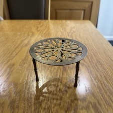 Vintage brass floral for sale  STOKE-ON-TRENT