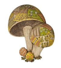 Vintage 1971 mushroom for sale  Minersville