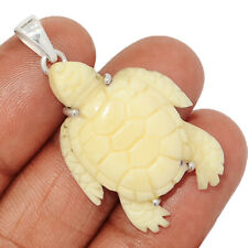 Usado, Pingente de prata esterlina 925 escultura em tartaruga CP63636 comprar usado  Enviando para Brazil