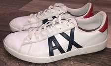 Tênis Armani Exchange A|X masculino 10 branco/rubi listra elevada logotipo 43 comprar usado  Enviando para Brazil
