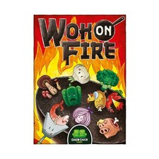 Jogo de cartas Green Couch Games Wok On Fire Box muito bom estado+/quase perfeito comprar usado  Enviando para Brazil