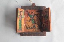 Orthodox triptych icon d'occasion  Expédié en Belgium