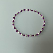 Handcrafted pearl purple for sale  PONTEFRACT