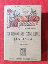 Manuale hoepli corrispondenza usato  Sanremo